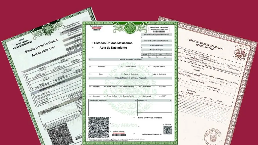 ACTAS VERIFICADAS EN PAPEL DE SEGURIDAD 2 X 170